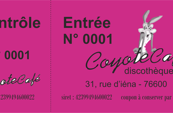 Tickets 3 souches